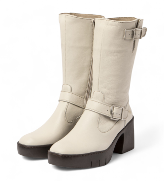 Art Leather boots 1657 beige