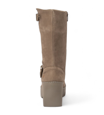 Art Bottes en cuir 1657 Taupe