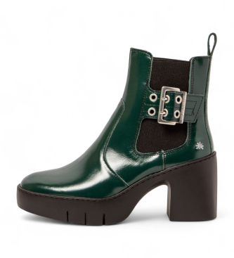 Art Bottines en cuir 1658 Nappa vert