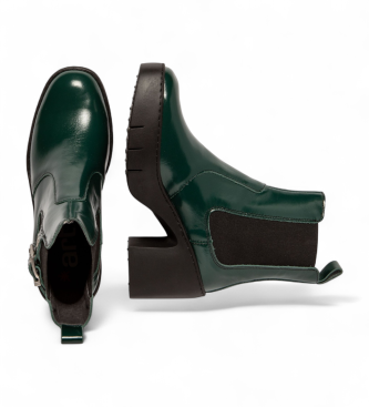 Art Bottines en cuir 1658 Nappa vert
