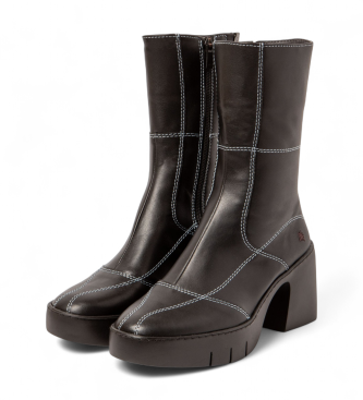 Art Botas de Piel 1659 Sofia negro