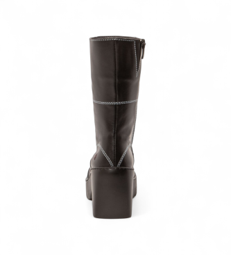 Art Botas de Piel 1659 Sofia negro