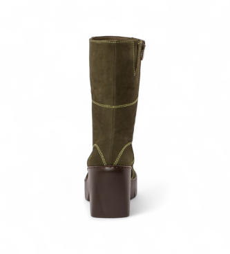 Art Botas de Piel 1659 Sofia verde