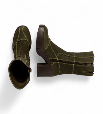 Art Botas de Piel 1659 Sofia verde