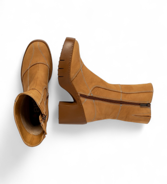 Art Botas de Piel 1659 Sofia marrn