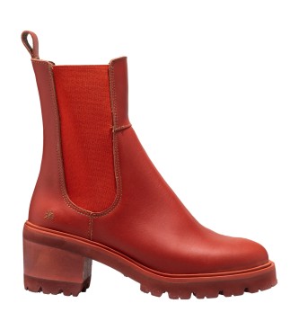 Art Ankelstøvler i læder 1701 Grass rød - Esdemarca butik med fodtøj, mode tilbehør - bedste i sko designersko