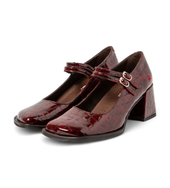 Art Lederschuhe 1704 Verona burgunderrot