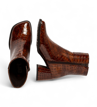 Art Leder-Stiefeletten 1706 Verona braun