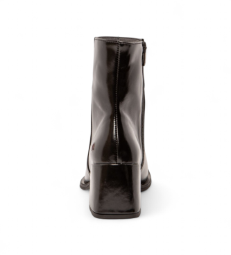 Art Lederstiefeletten 1706 Verona schwarz
