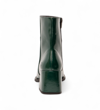 Art Leder-Stiefeletten 1706 Verona grn