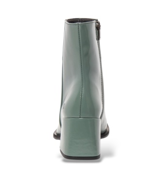 Art Lederstiefeletten 1706 Verona grün