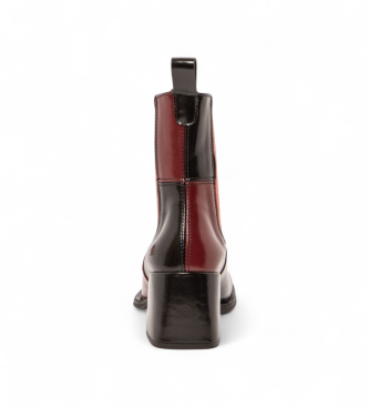 Art Leder-Stiefeletten 1707 Verona kastanienbraun