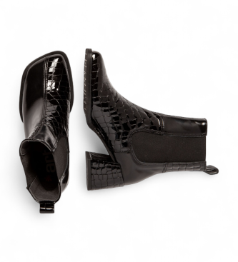 Art Bottines en cuir 1707 Verona noir