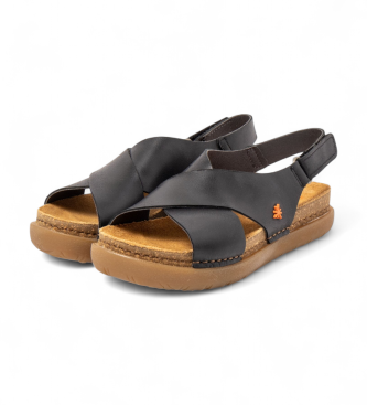 Art Leather Sandals 1710S Rhodes black