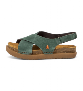 Art Leather sandals 1710S Rhodes green