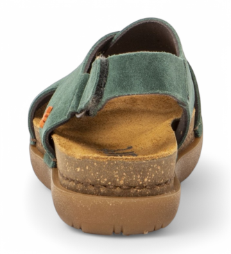 Art Leather sandals 1710S Rhodes green