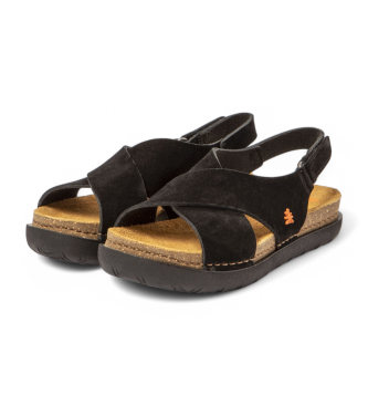 Art Leather sandals 1710S Rhodes black