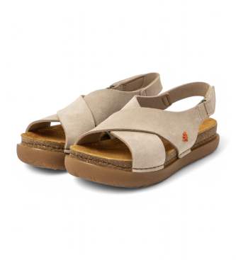 Art Sandales en cuir 1710S Rhodes beige