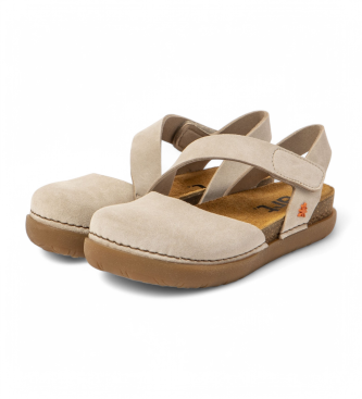 Art Sandalias de piel 1712S Rhodes beige