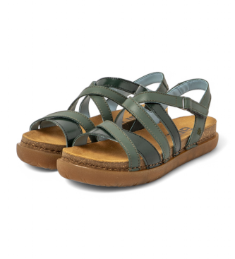 Art Leather sandals 1714 Rhodes green