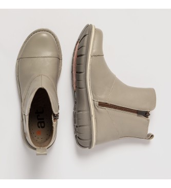 Art Skórzane buty za kostkę 1730 Nappa Sesame/Misano