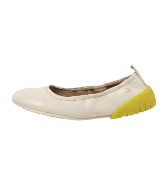 Art 1740 ballerine in pelle beige