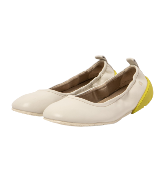 Art 1740 ballerine in pelle beige