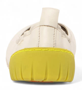 Art 1740 ballerine in pelle beige