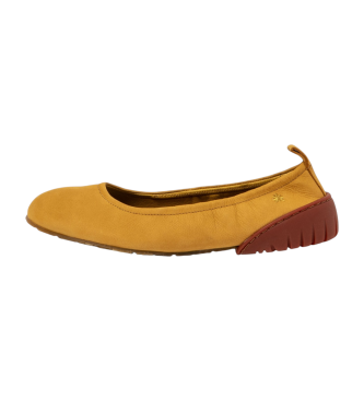 Art 1740 ballerine in pelle marrone