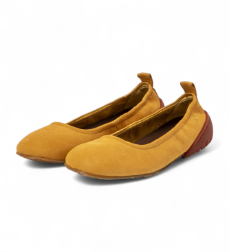 Art 1740 ballerine in pelle marrone