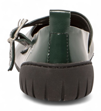 Art 1742 mocassini in pelle verde