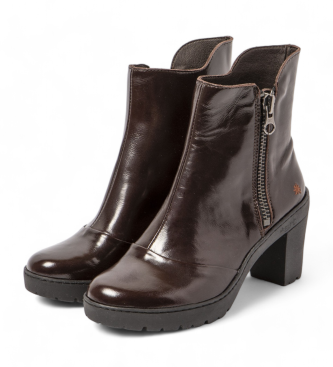 Art Bottines en cuir 1759 marron