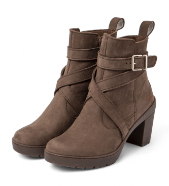 Art Leather ankle boots 1763 brown