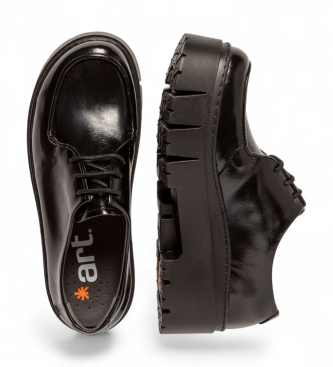 Art Zapatos de Piel 1764 Leeds negro