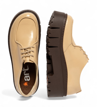 Art Lederschuhe 1764 Leeds beige