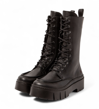 Art Lederstiefel 1768 Leeds schwarz