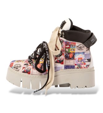 Art Botas de Couro 1769 Leeds multicolor