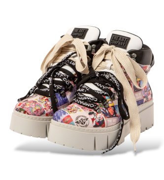 Art Botas de Couro 1769 Leeds multicolor