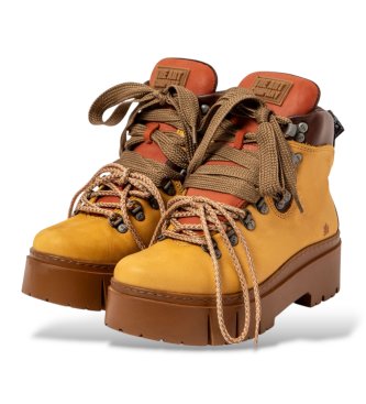 Art Botas de Couro 1769 Leeds castanho