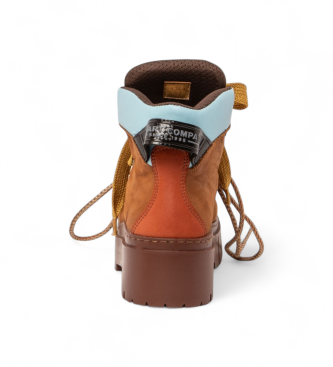 Art Leather Ankle Boots 1769 Leeds brown