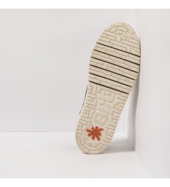 Art Zapatillas de piel 1777 Nappa Bronze-beige