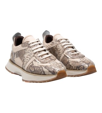 Art Turin Stamped leather sneakers