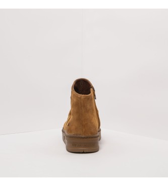 Art Brown leather ankle boots