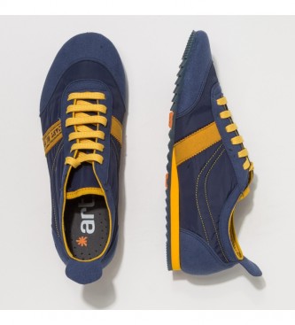 Art Sneakers 1790 Kioto blue, yellow