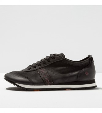 Art Leather sneakers 1792 kioto black