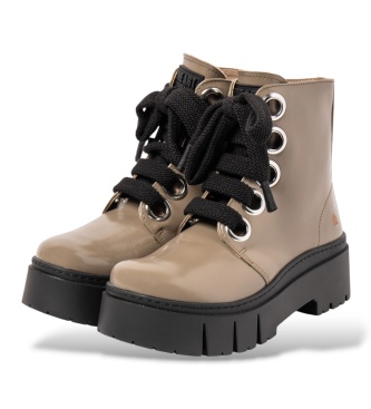 Art Bottines en cuir 1799 Leeds beige