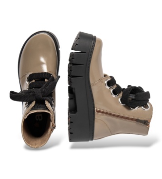 Art Bottines en cuir 1799 Leeds beige