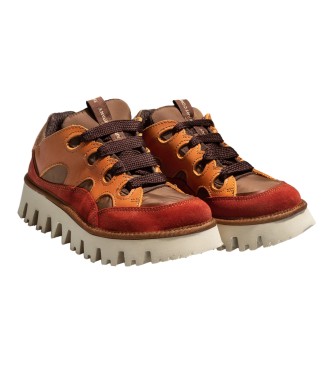 Art 1801 Trento multicolour leather slippers