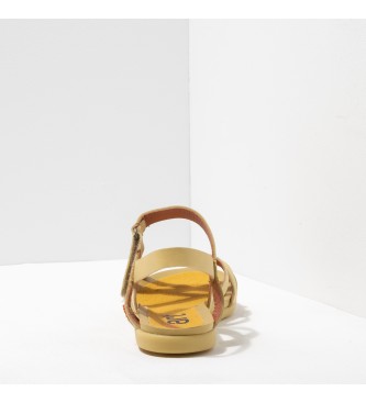 Art Leather sandals Cartago Wheat 