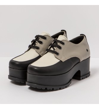 Art Schuhe mit Plateau 182 grau -Plateauhhe: 6cm